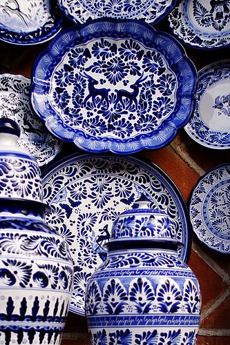 Blue Pottery